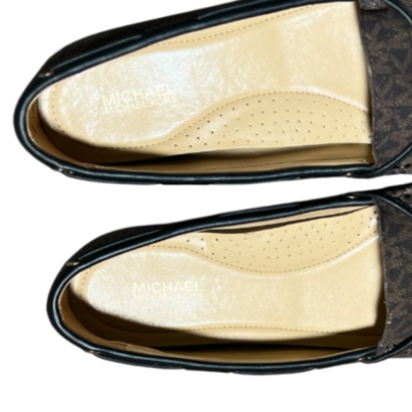 Michael Kors Sutton Signature Logo Moccasin Flat Loafers - Picture 10 of 12
